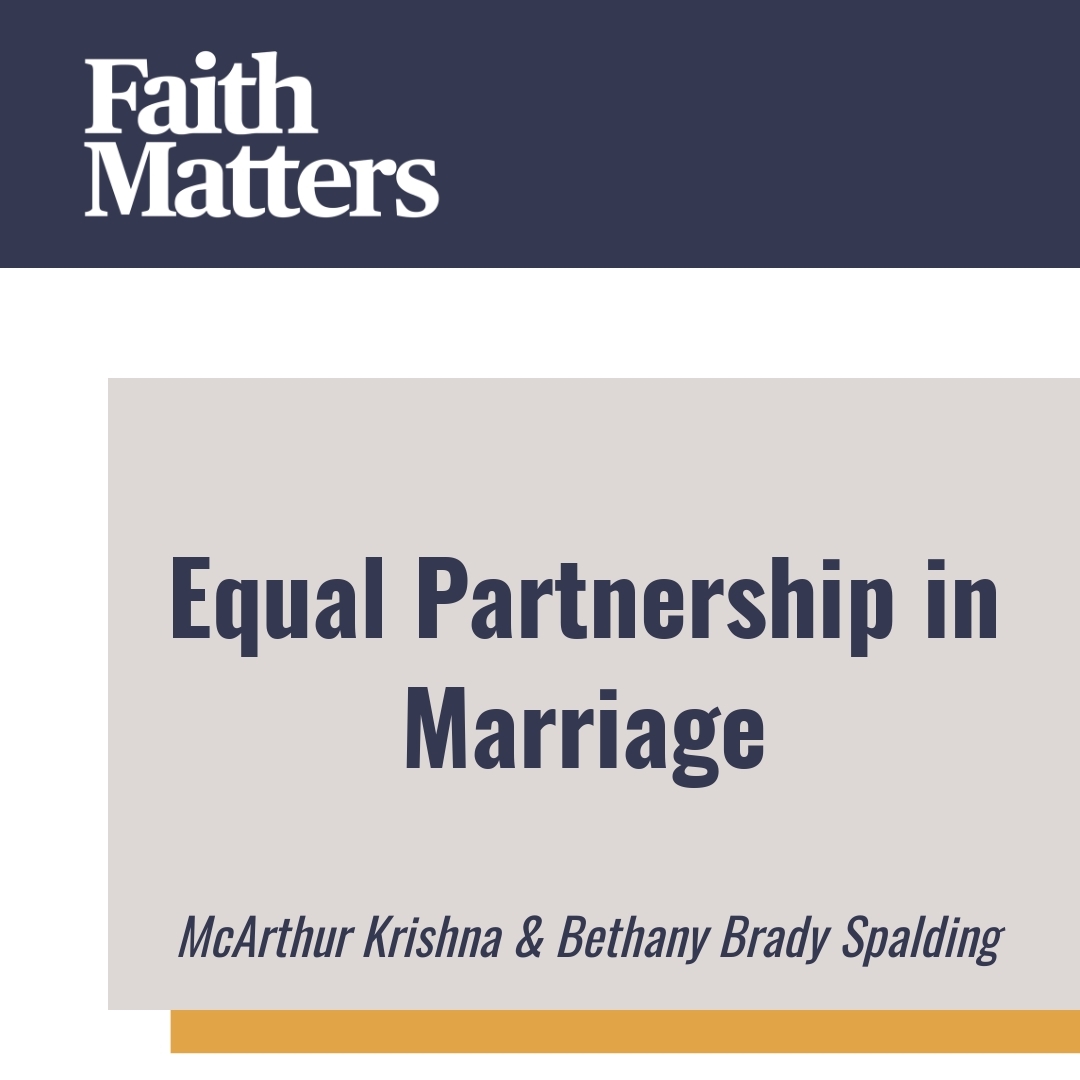 Read more about the article Equal Partnership in Marriage