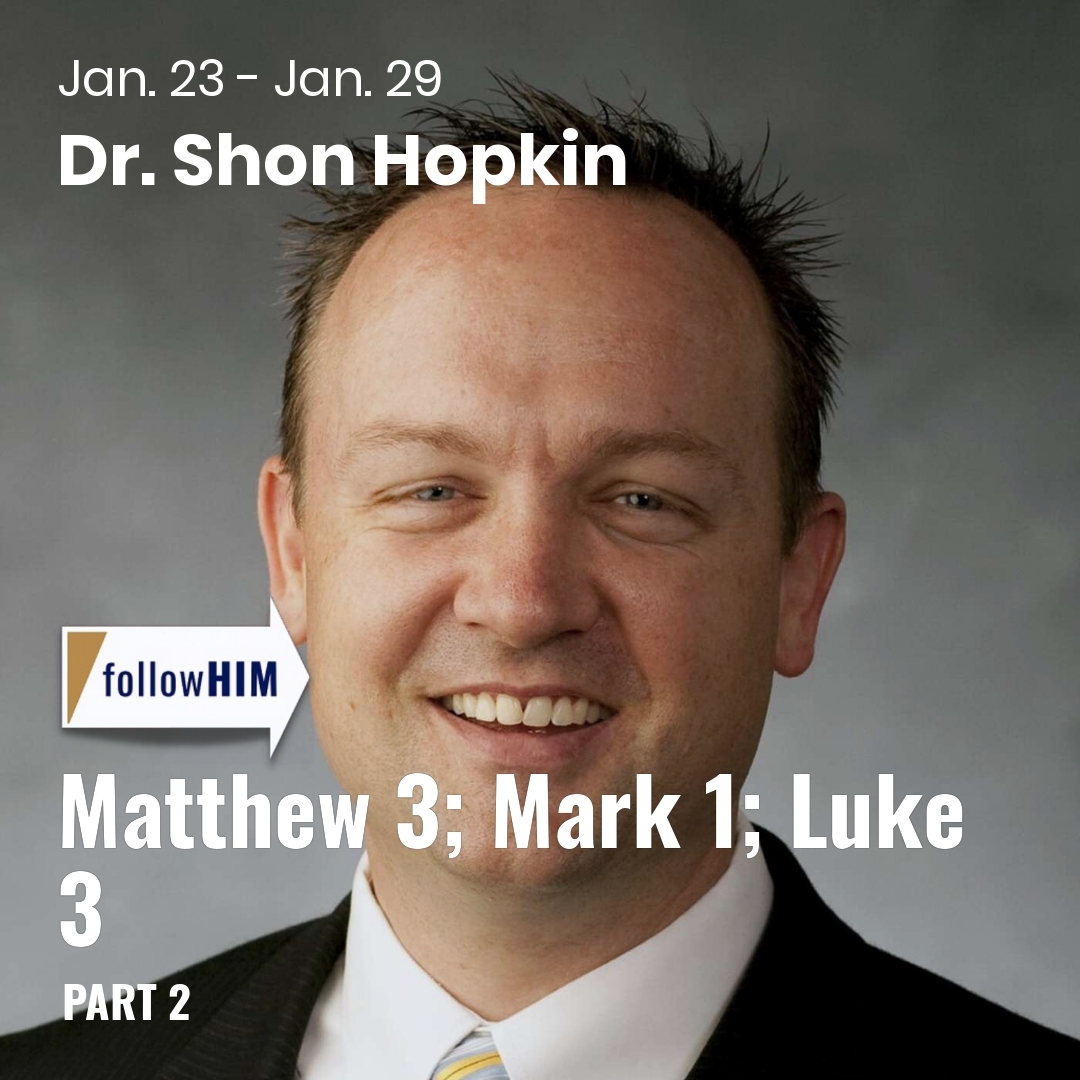 Read more about the article Matthew 3; Mark 1; Luke 3: Part 2