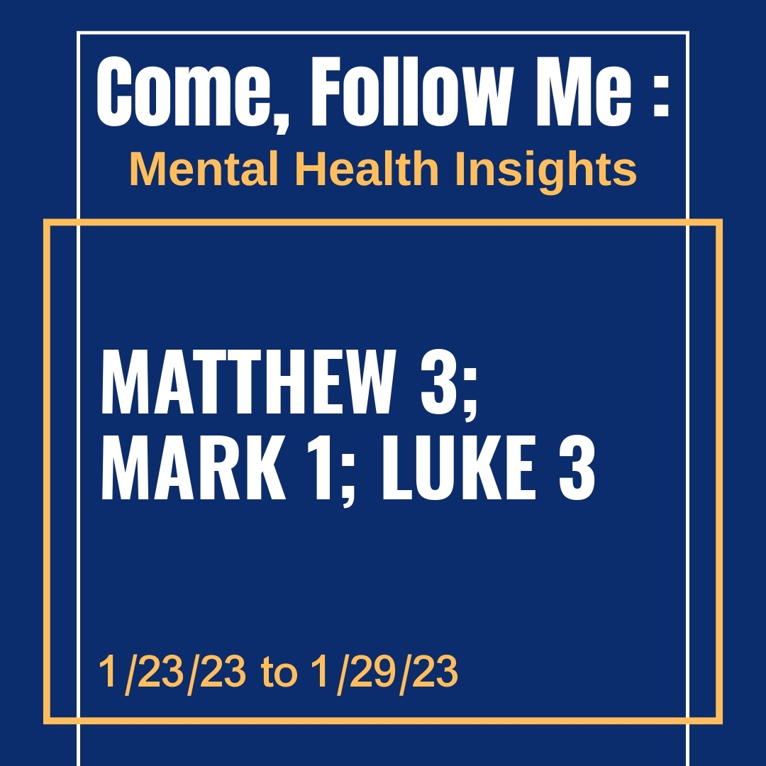 Read more about the article Matthew 3; Mark 1; Luke 3