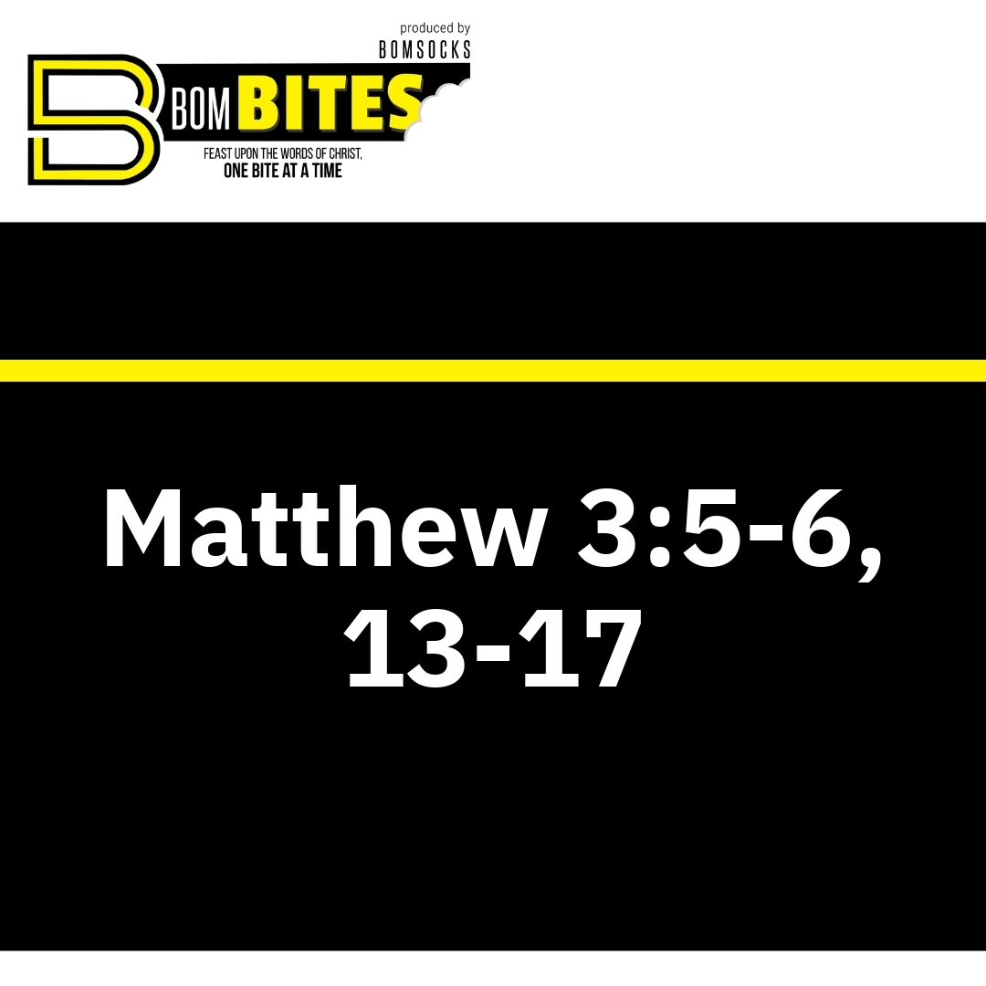 Read more about the article Matthew 3:5-6, 13-17