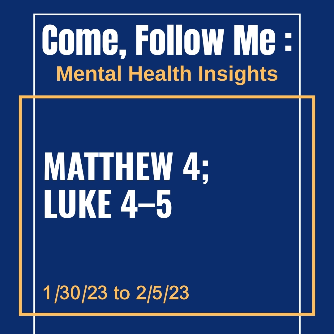 Read more about the article Matthew 4; Luke 4–5