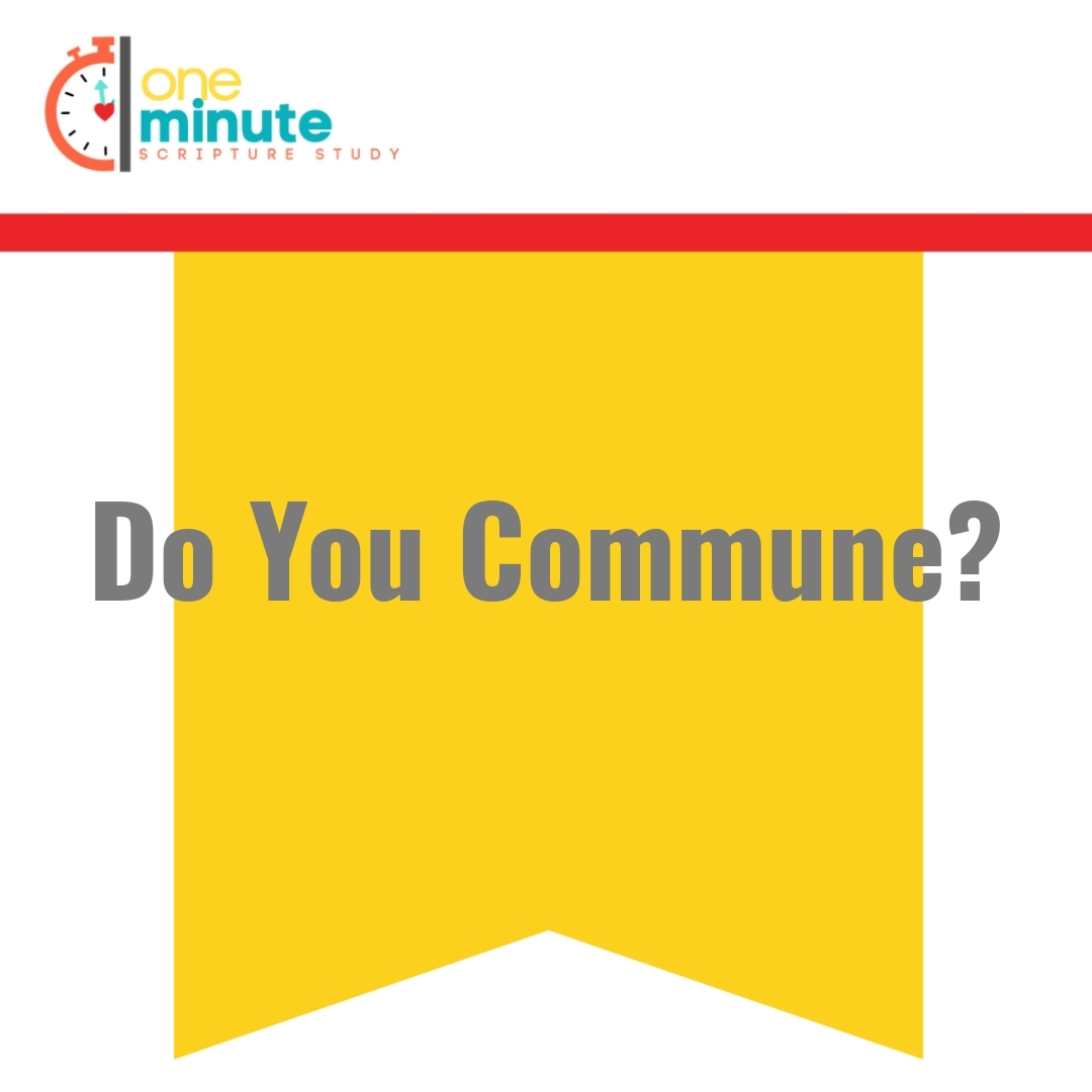 Read more about the article Do You Commune?