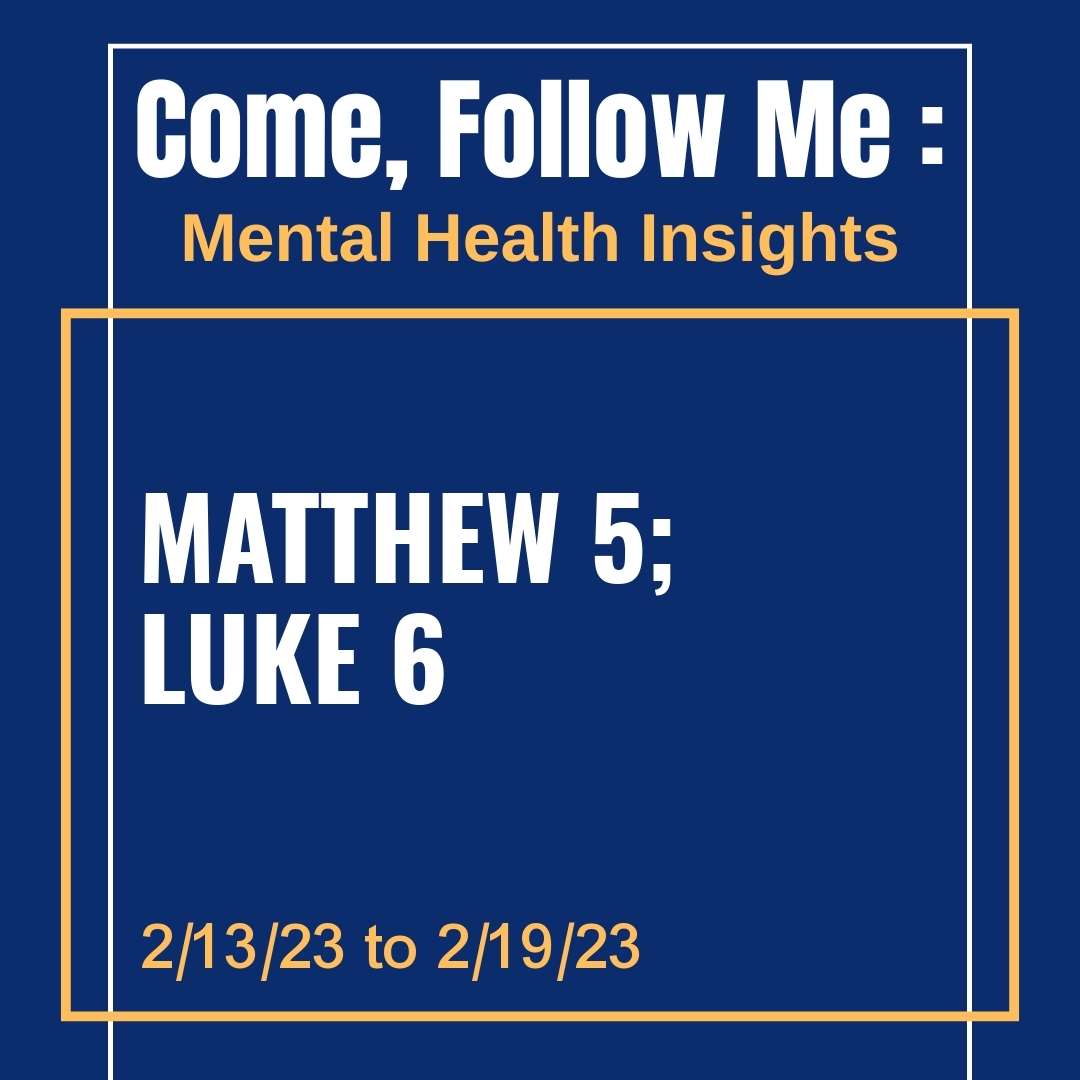 Read more about the article Matthew 5; Luke 6