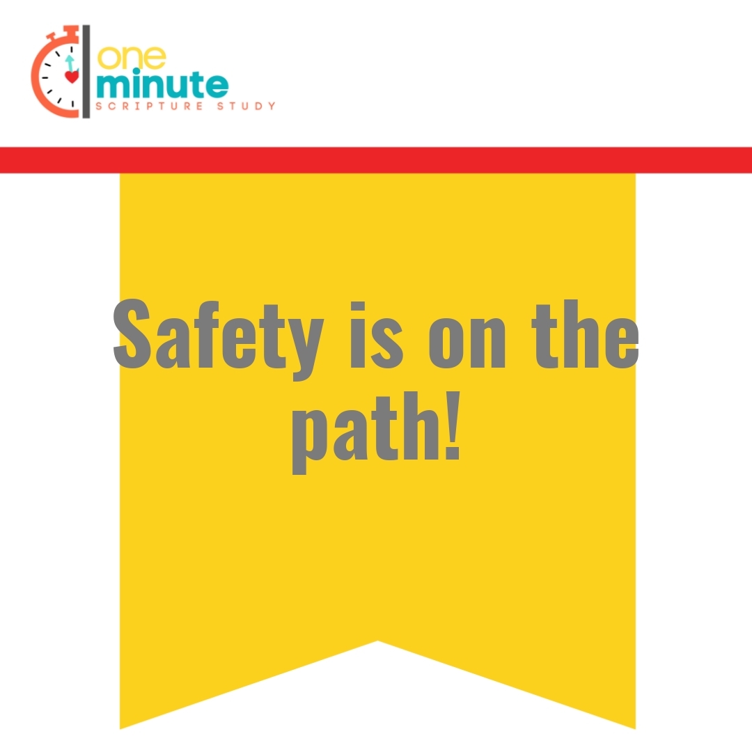 Read more about the article Safety is on the path!