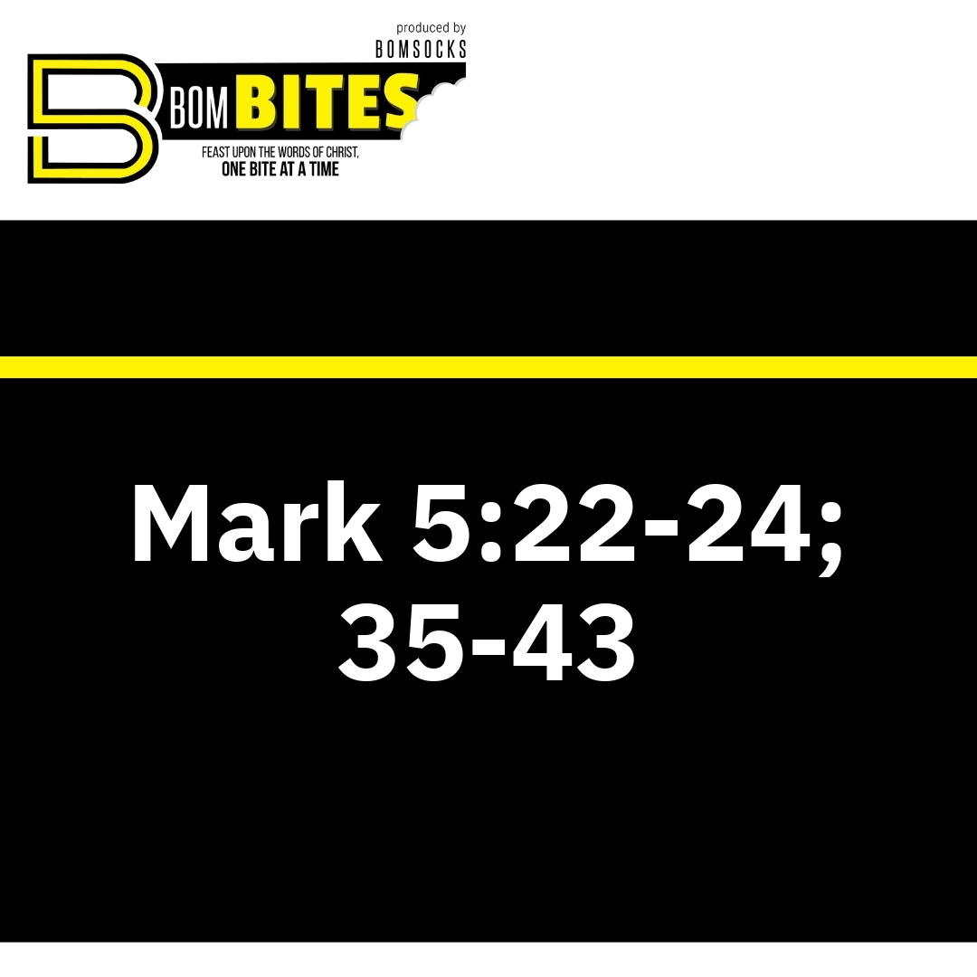 Read more about the article Mark 5:22-24; 35-43