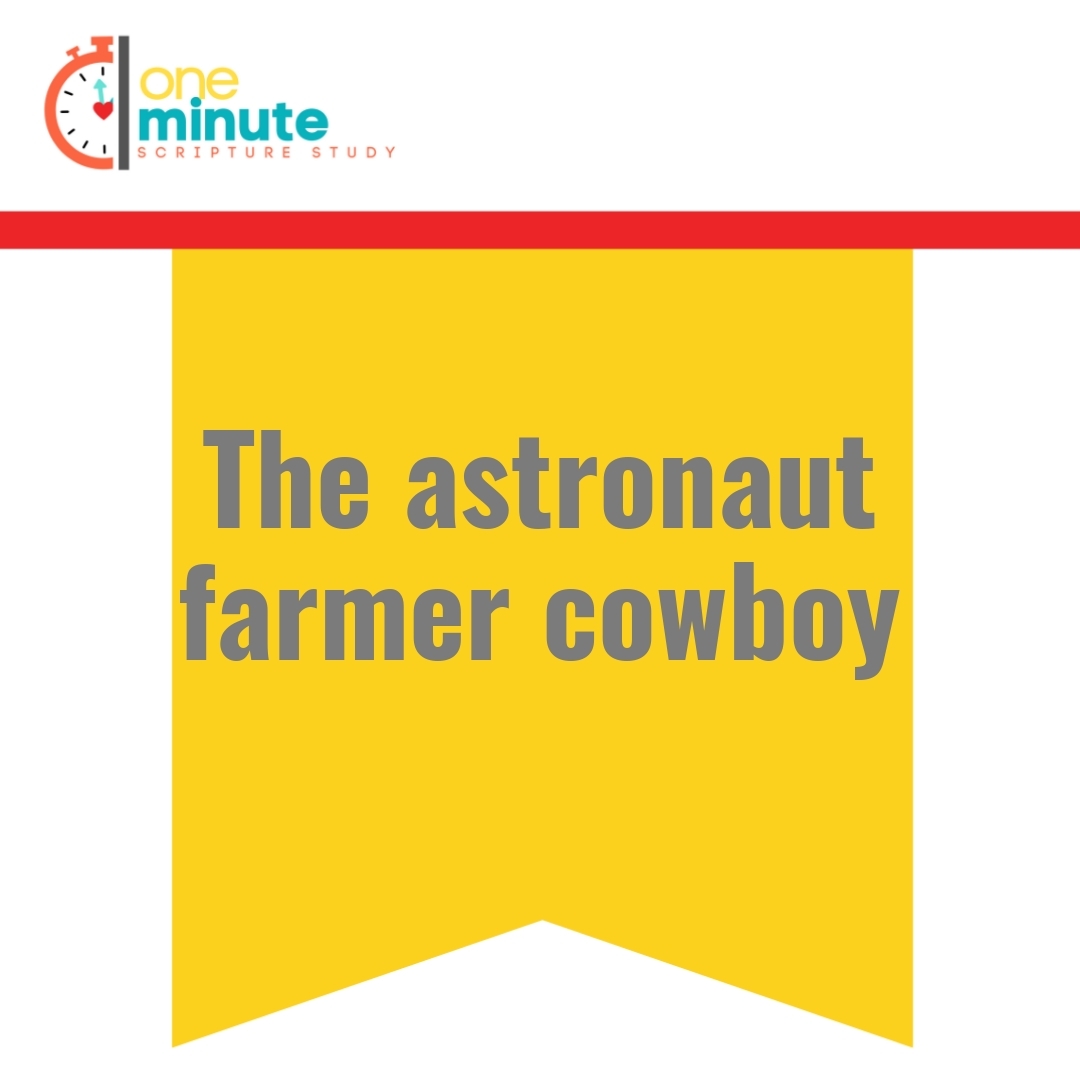 Read more about the article The astronaut farmer cowboy