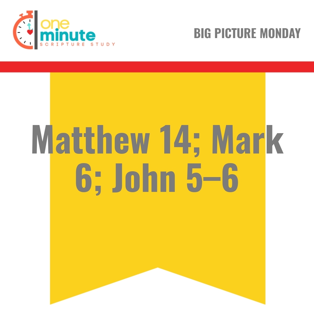 Read more about the article Matthew 14; Mark 6; John 5–6