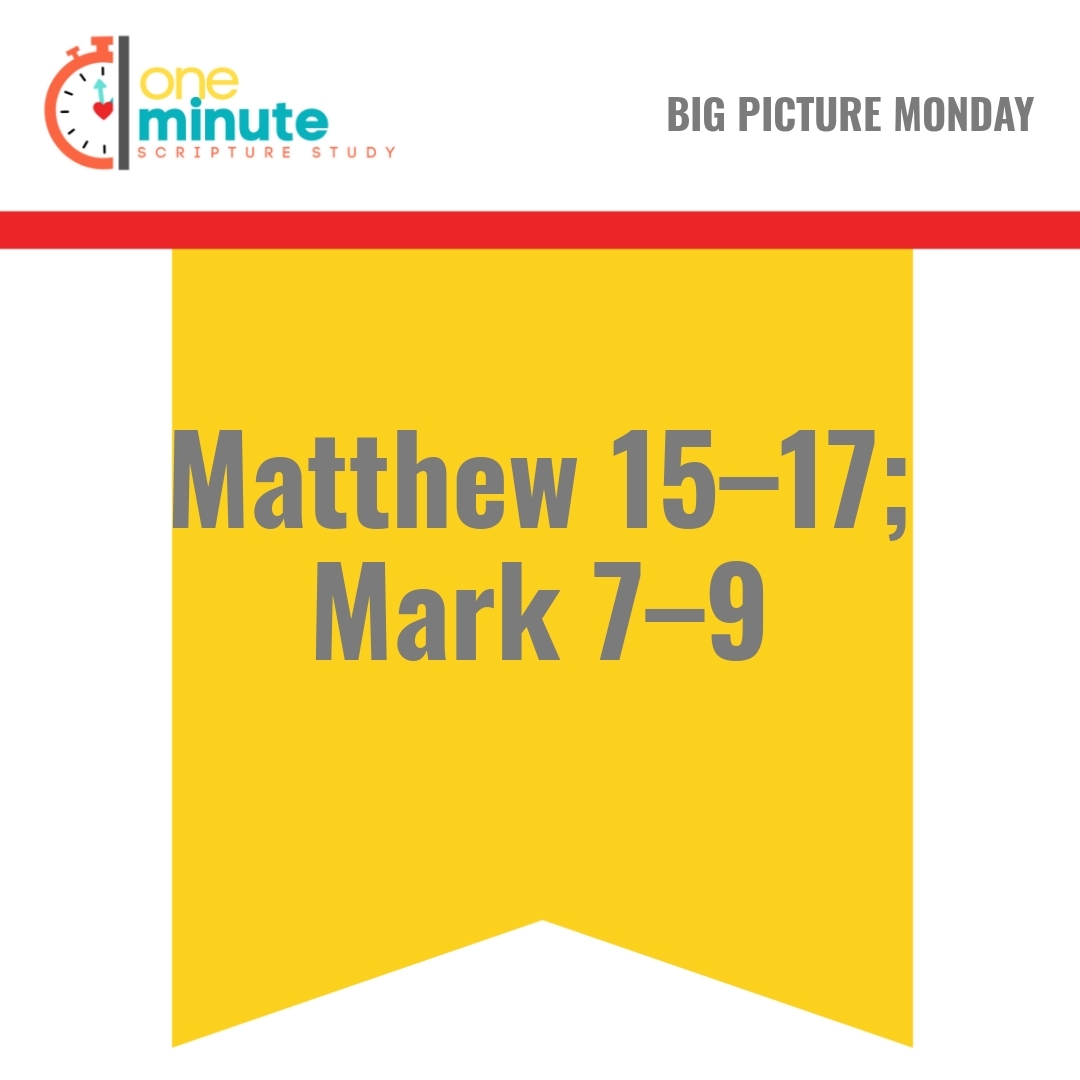 Read more about the article Matthew 15–17; Mark 7–9