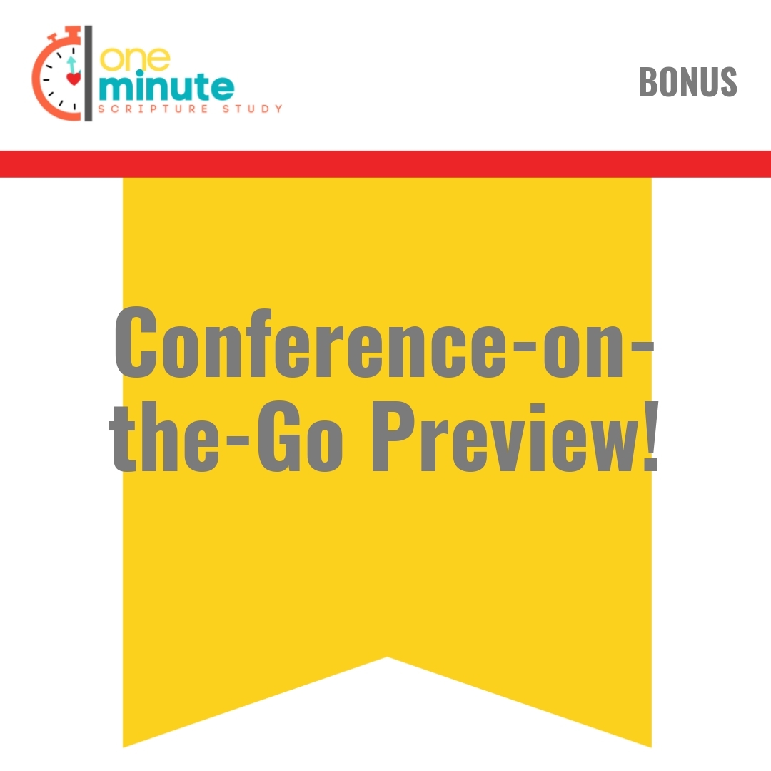 Read more about the article Conference-on-the-Go Preview!