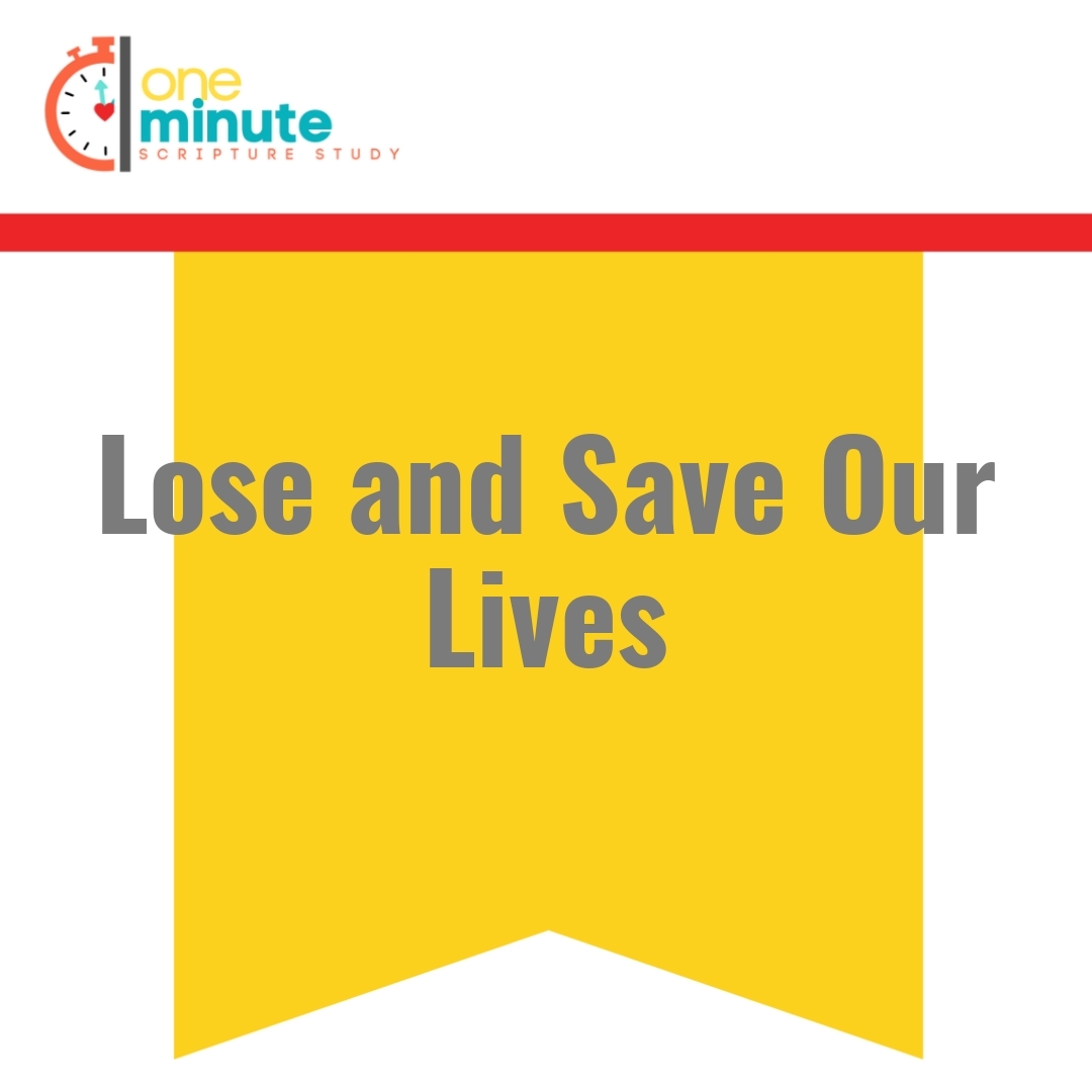Read more about the article Lose and Save Our Lives