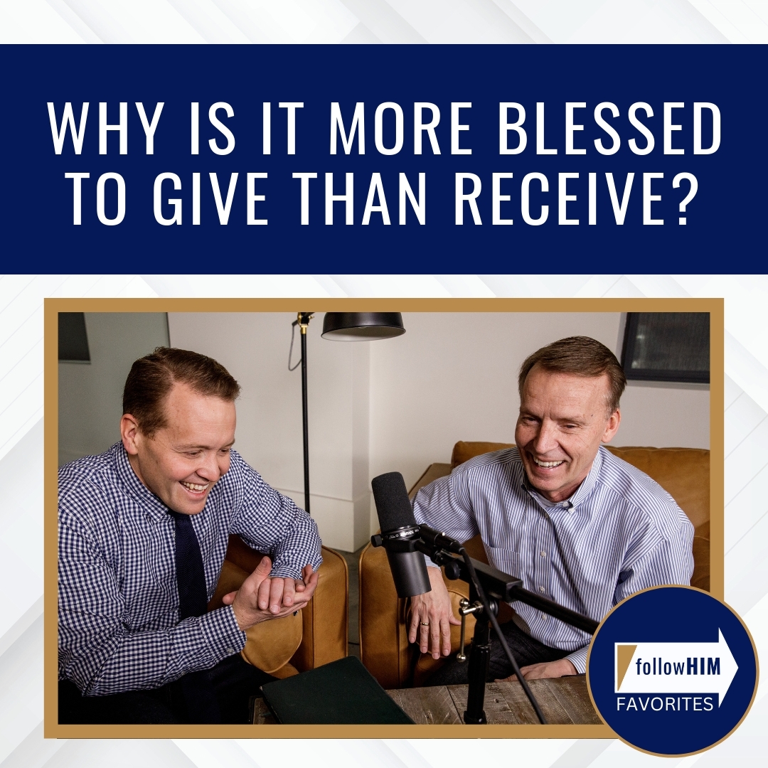 Read more about the article Why is it more blessed to give than receive?