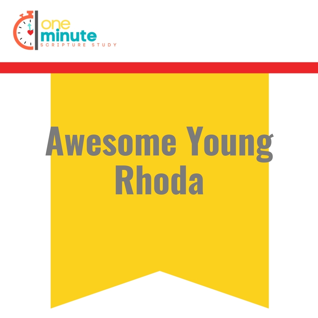Read more about the article Awesome Young Rhoda