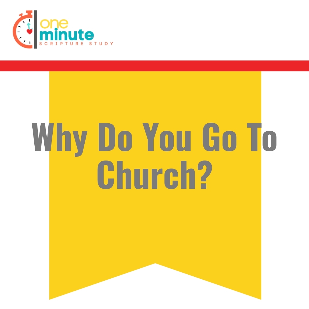 Read more about the article Why Do You Go To Church?