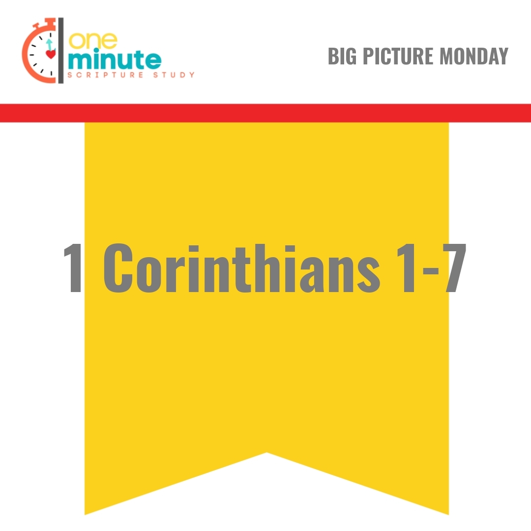 Read more about the article 1 Corinthians 1-7