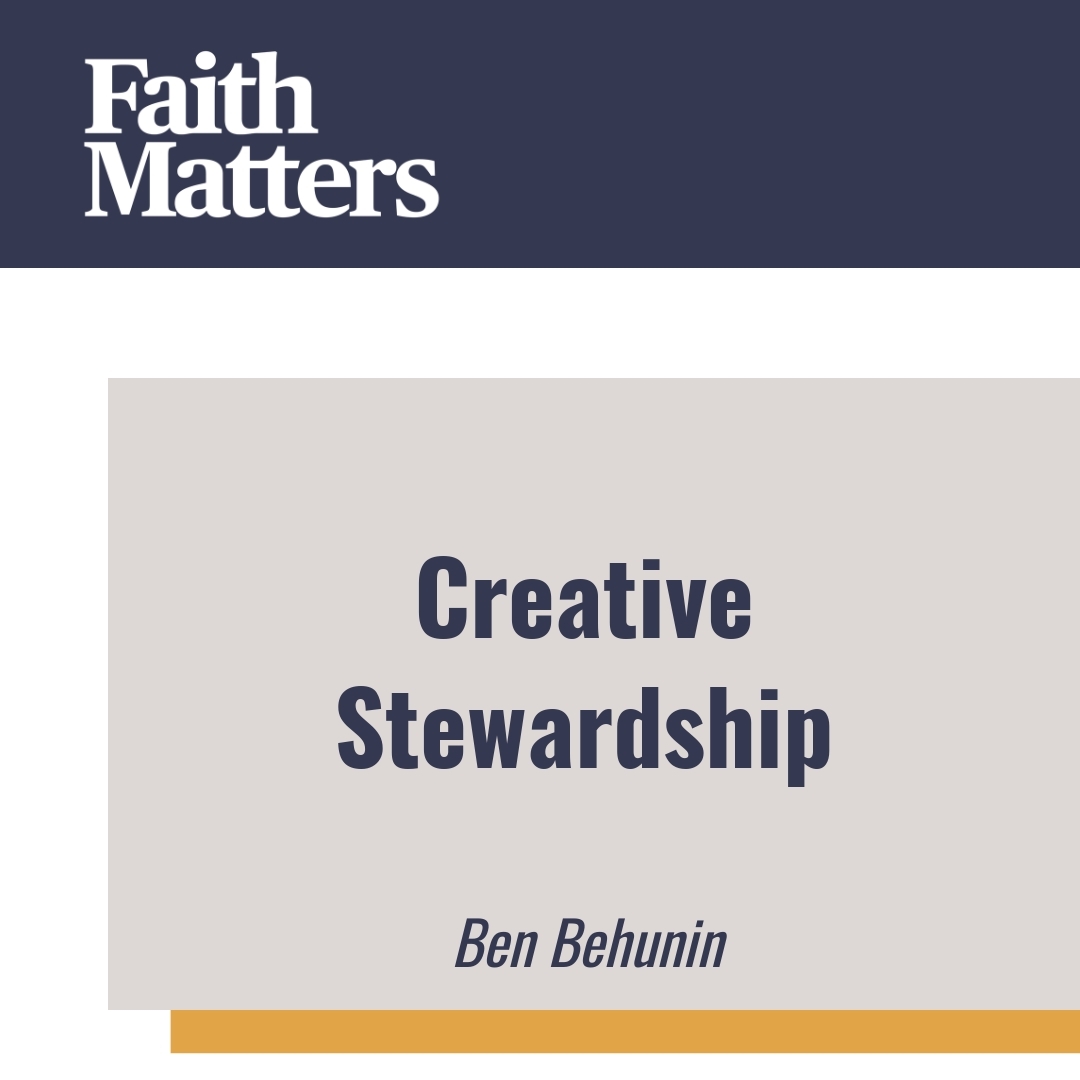 Read more about the article Creative Stewardship
