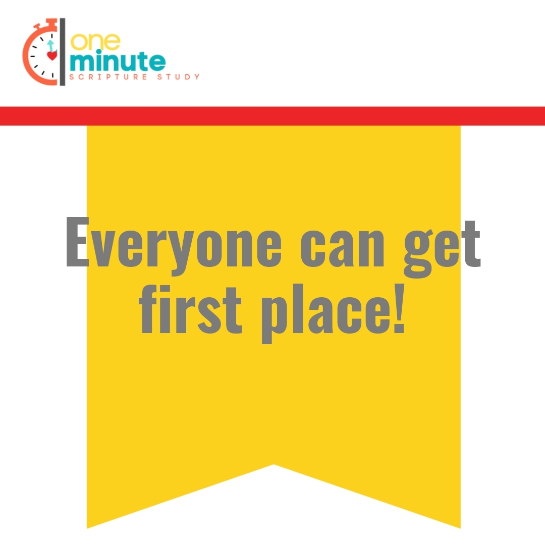 Read more about the article Everyone can get first place!