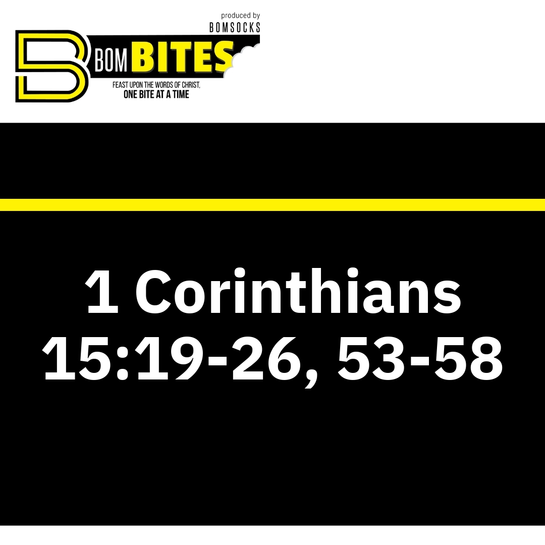 Read more about the article 1 Corinthians 15:19-26, 53-58