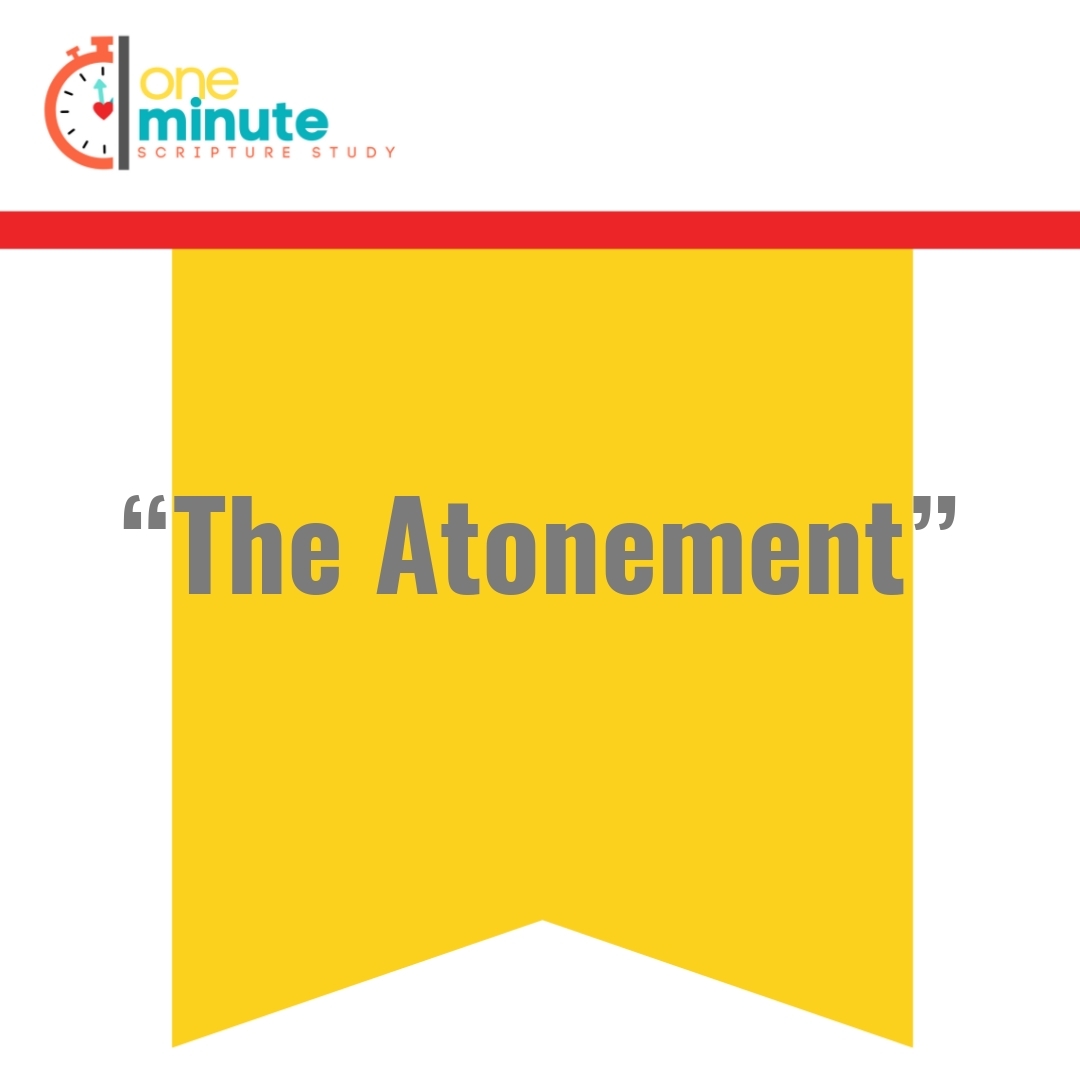 Read more about the article “The Atonement”