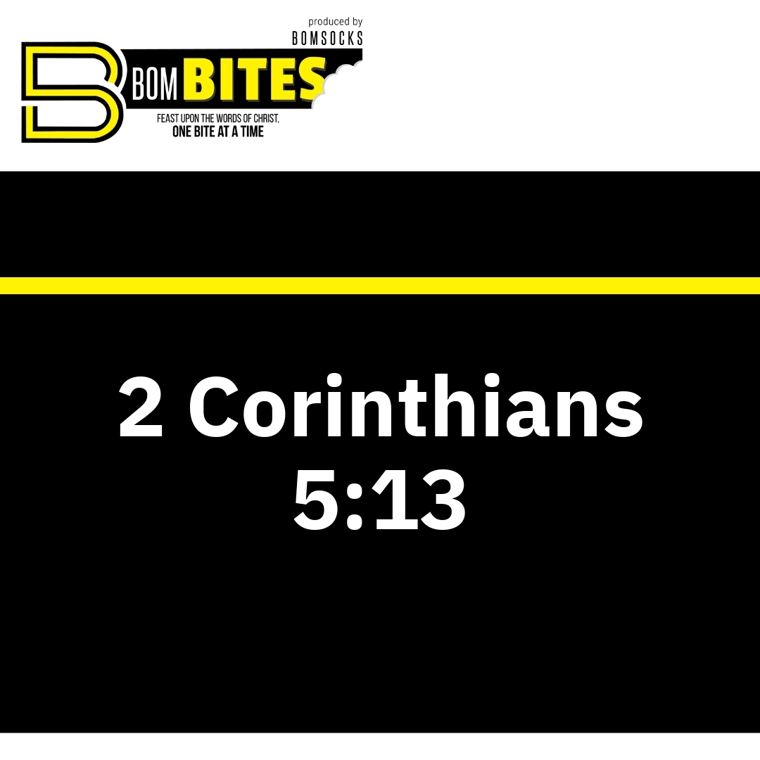 Read more about the article 2 Corinthians 5:13