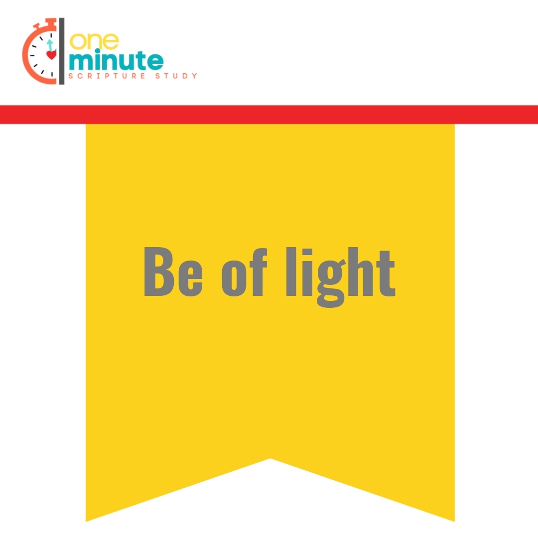 Read more about the article Be of light