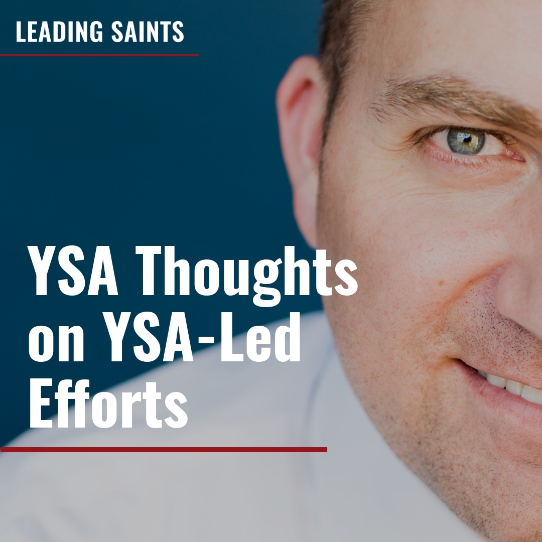 Read more about the article YSA Thoughts on YSA-Led Efforts