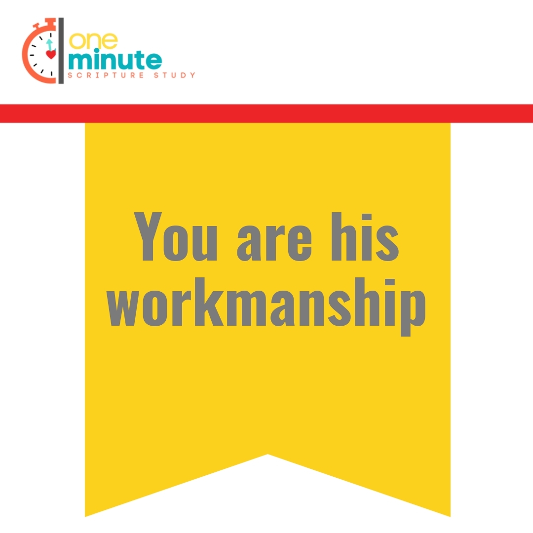 Read more about the article You are his workmanship