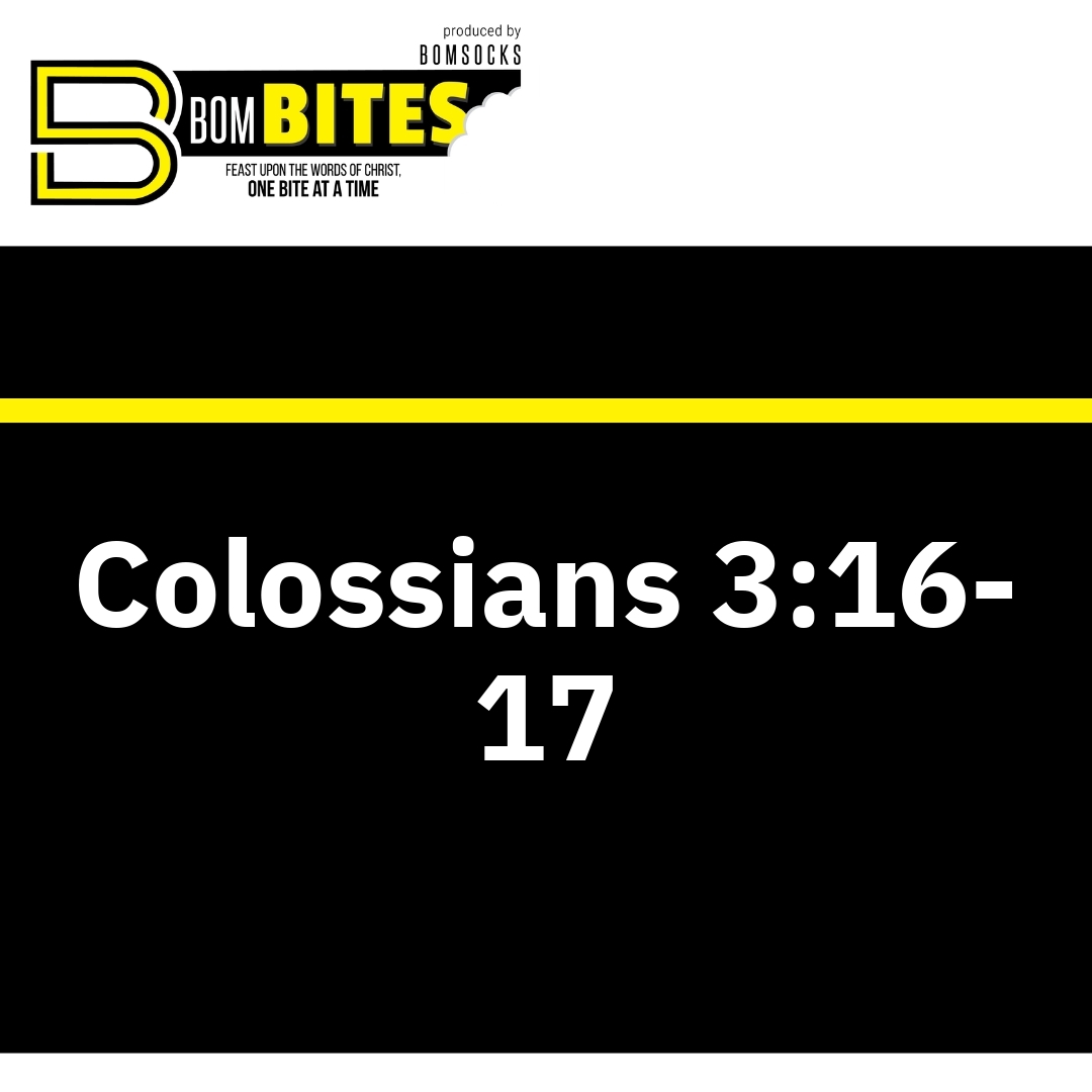 Read more about the article Colossians 3:16-17