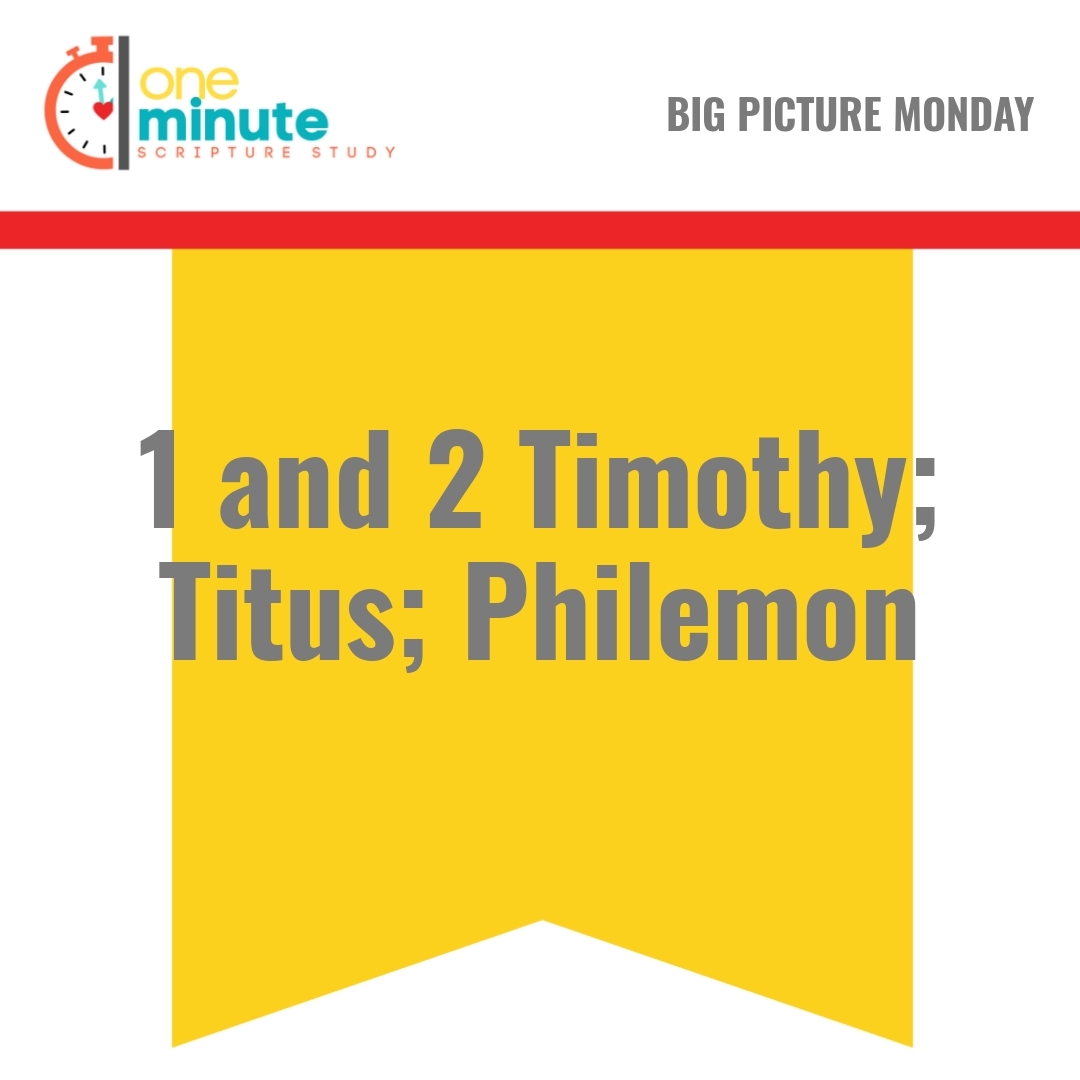 Read more about the article 1 and 2 Timothy; Titus; Philemon