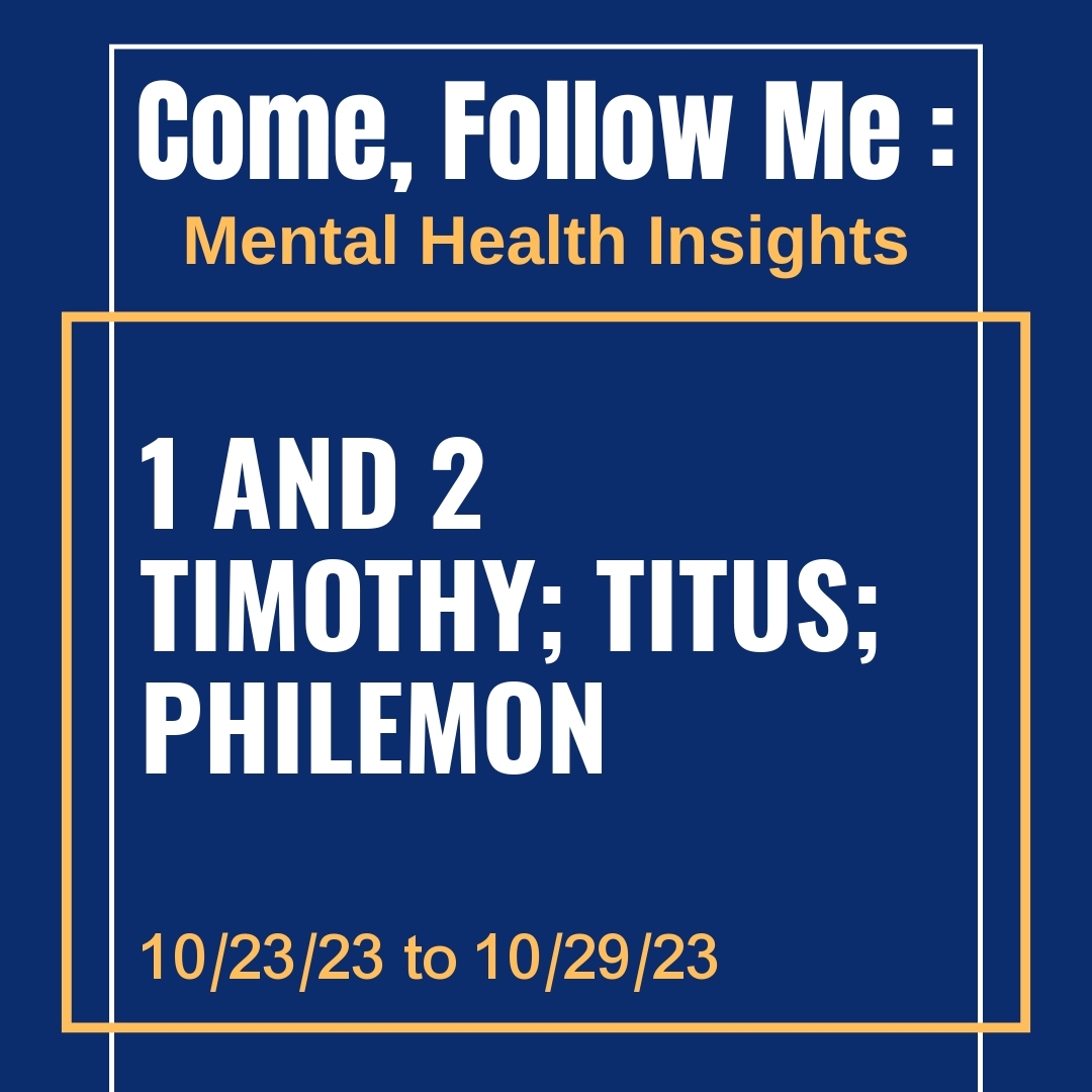 Read more about the article 1 and 2 Timothy; Titus; Philemon