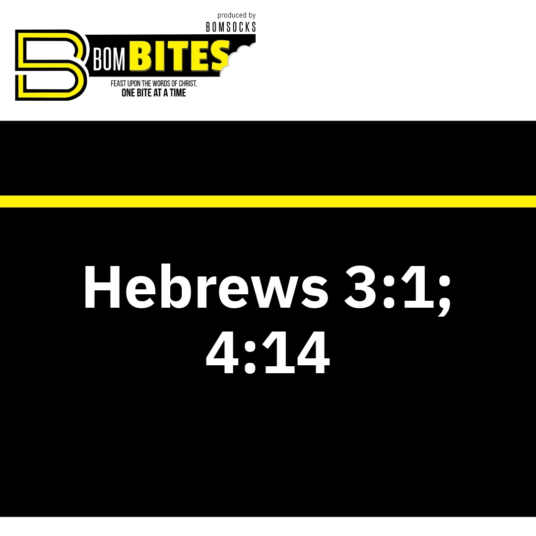Read more about the article Hebrews 3:1; 4:14
