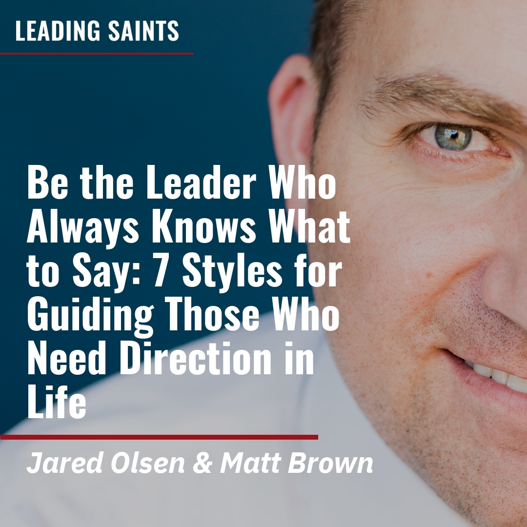 Read more about the article Be the Leader Who Always Knows What to Say: 7 Styles for Guiding Those Who Need Direction in Life