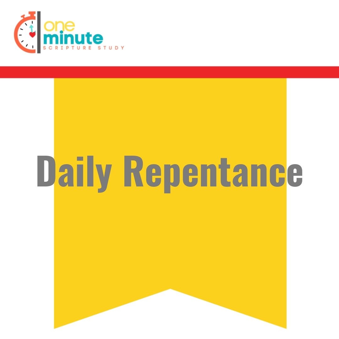 Read more about the article Daily Repentance