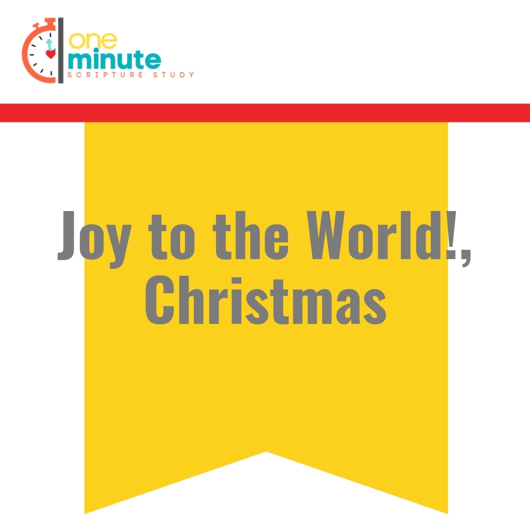 Read more about the article Joy to the World!, Christmas
