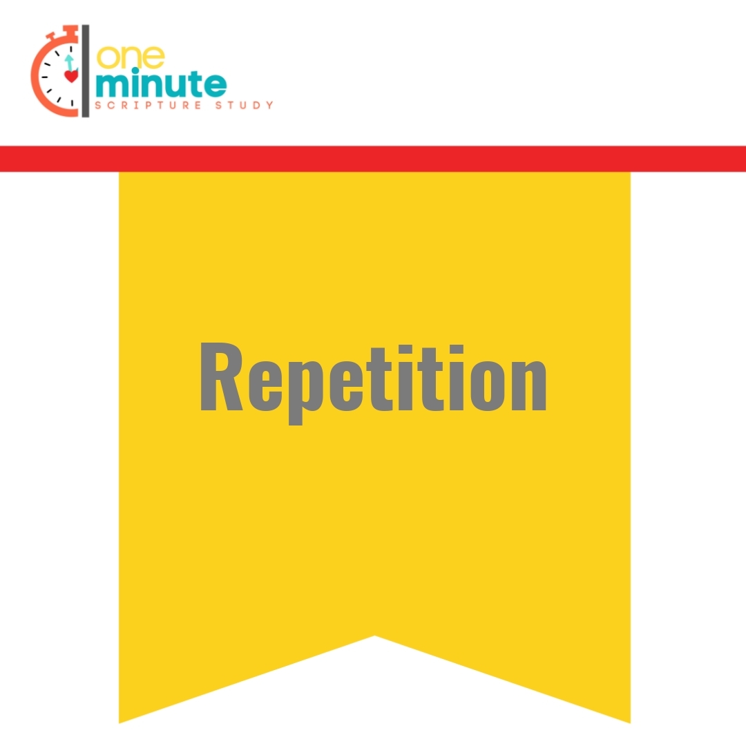 Read more about the article Repetition