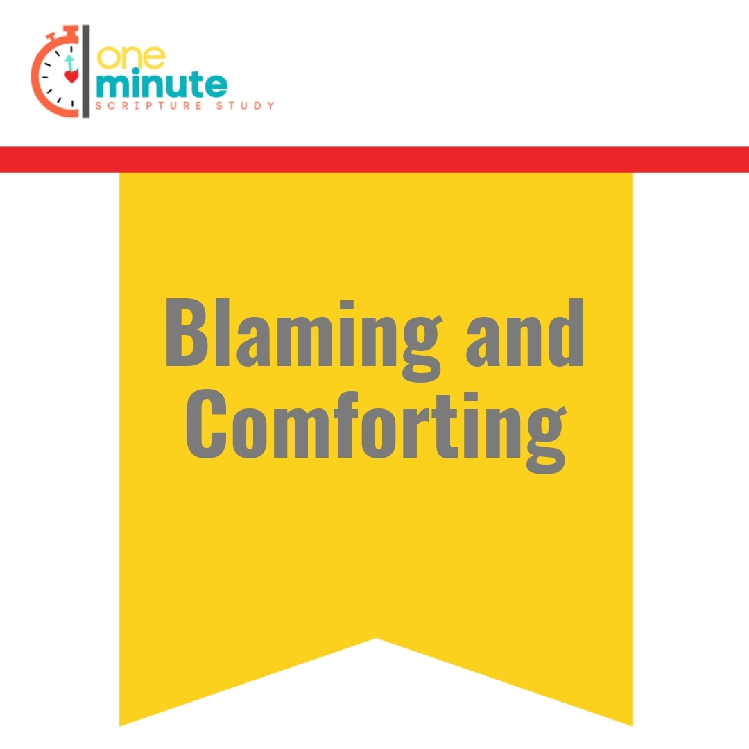 Read more about the article Blaming and Comforting