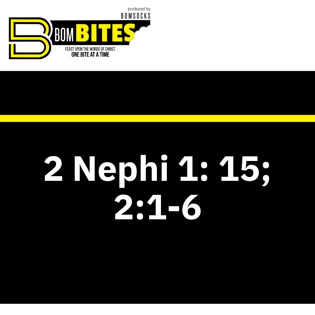 Read more about the article 2 Nephi 1: 15; 2:1-6