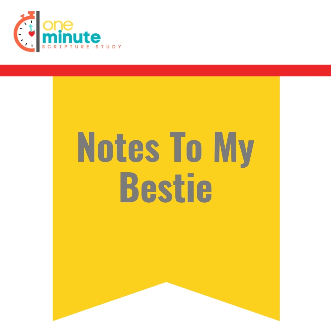 Read more about the article Notes To My Bestie