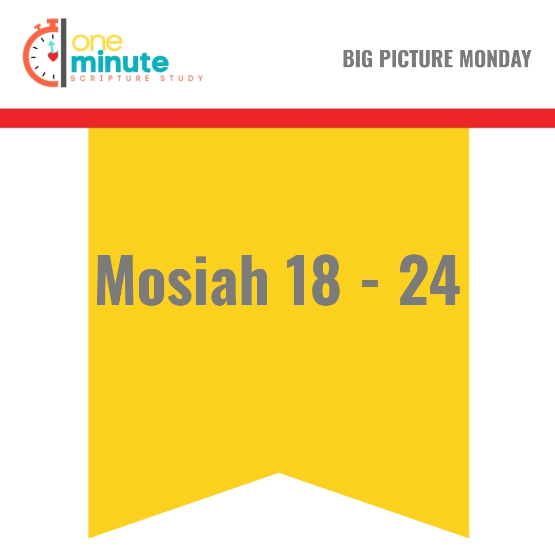 Read more about the article Mosiah 18 – 24