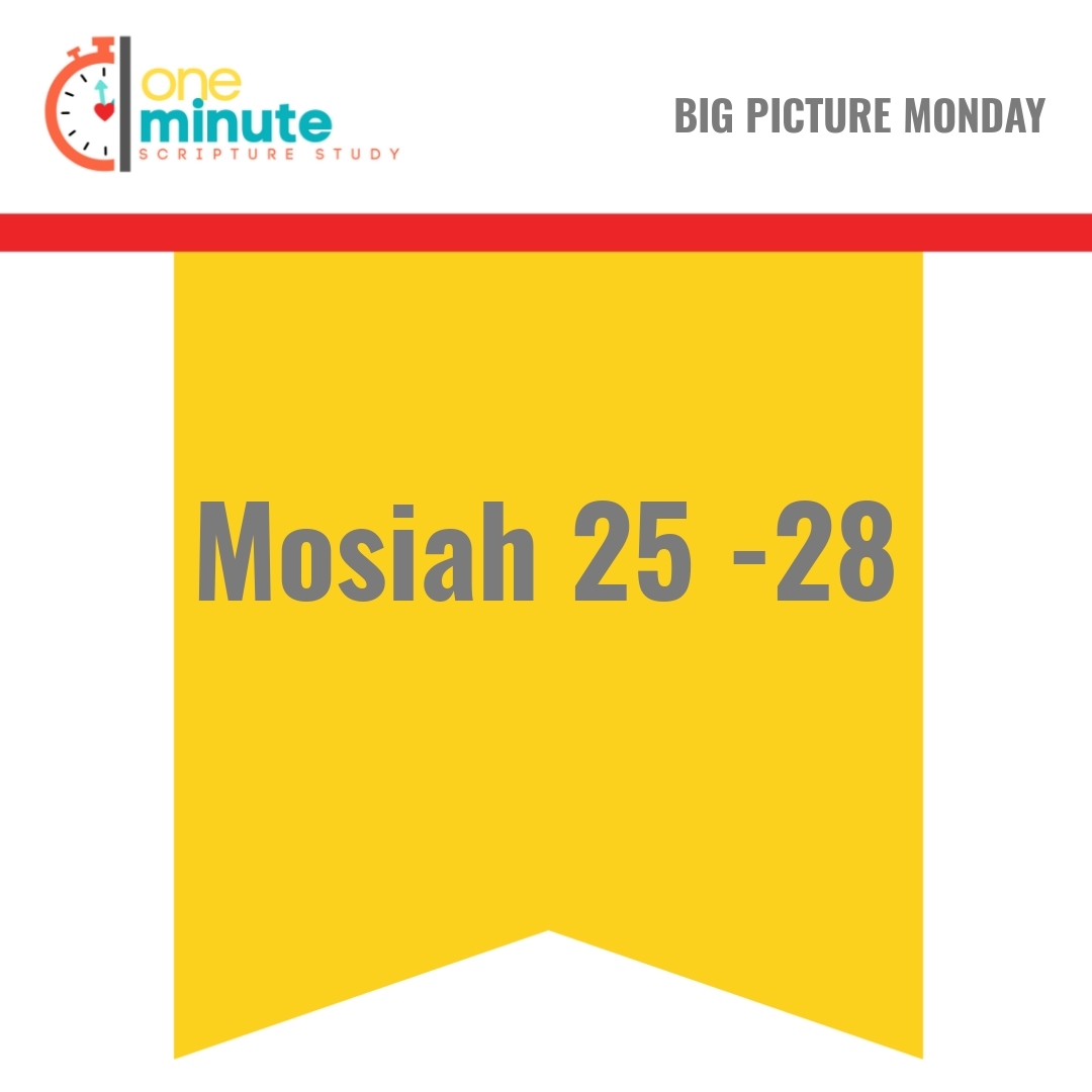 Read more about the article Mosiah 25 -28