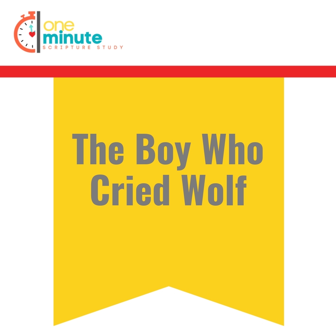 Read more about the article The Boy Who Cried Wolf