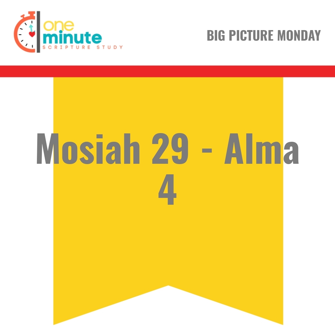 Read more about the article Mosiah 29 – Alma 4