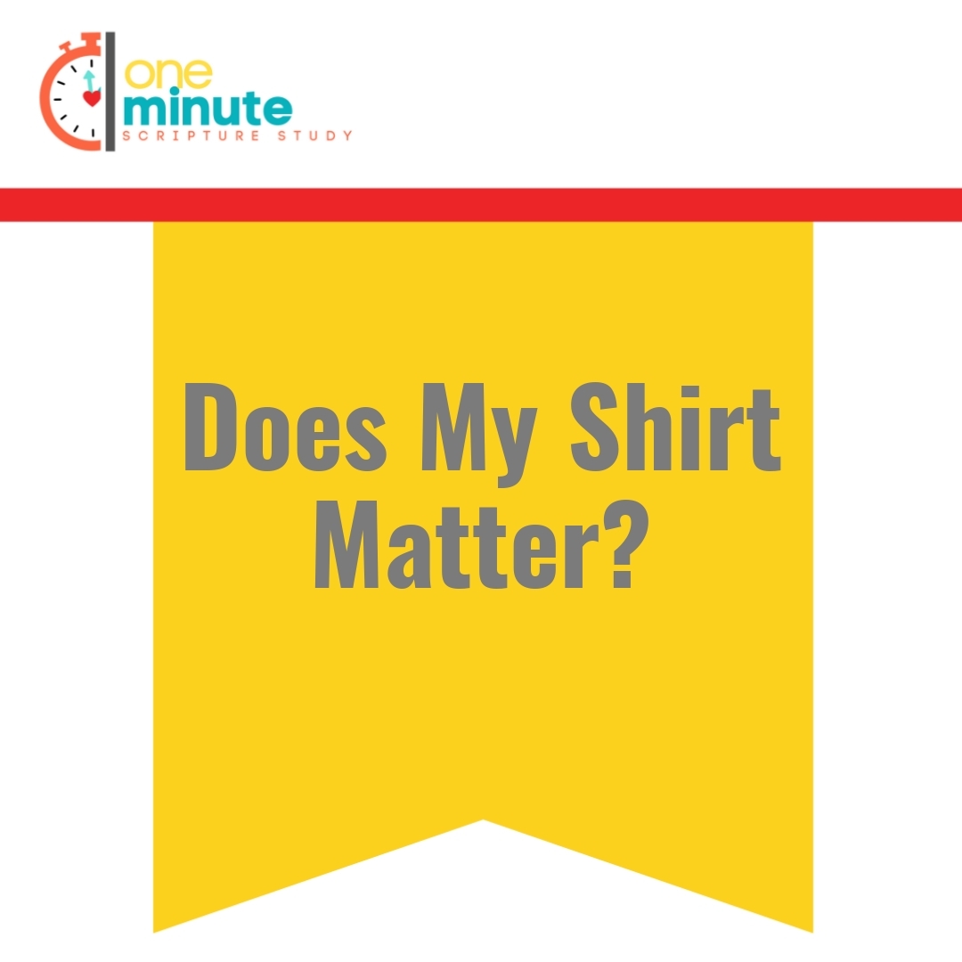 Read more about the article Does My Shirt Matter?
