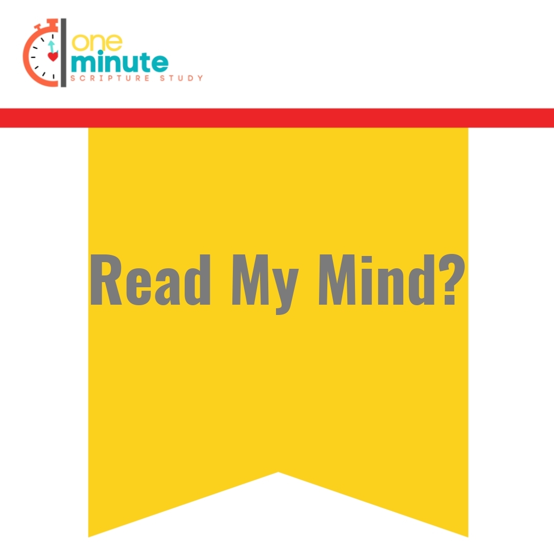 Read more about the article Read My Mind?