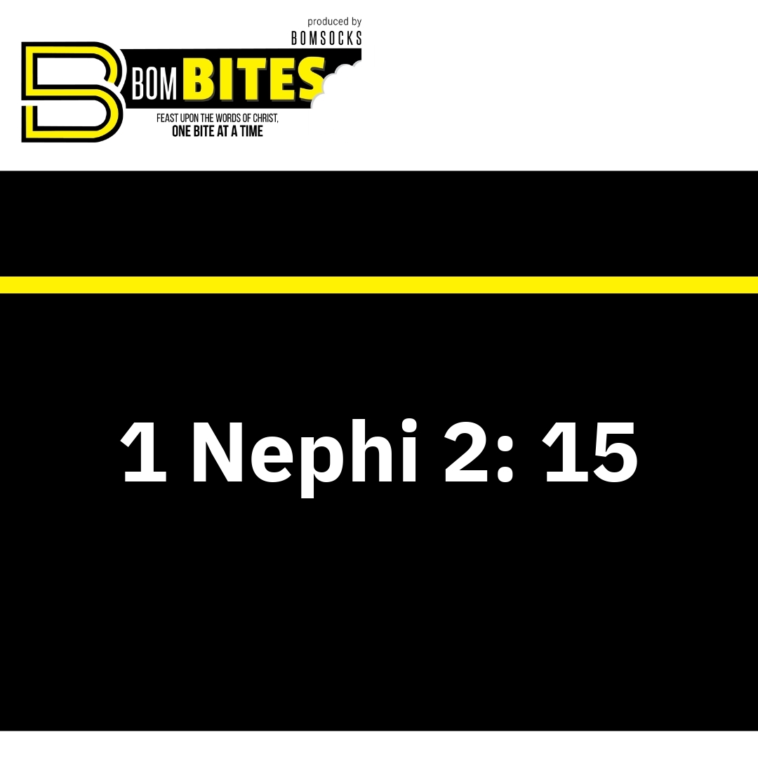 Read more about the article 1 Nephi 2: 15