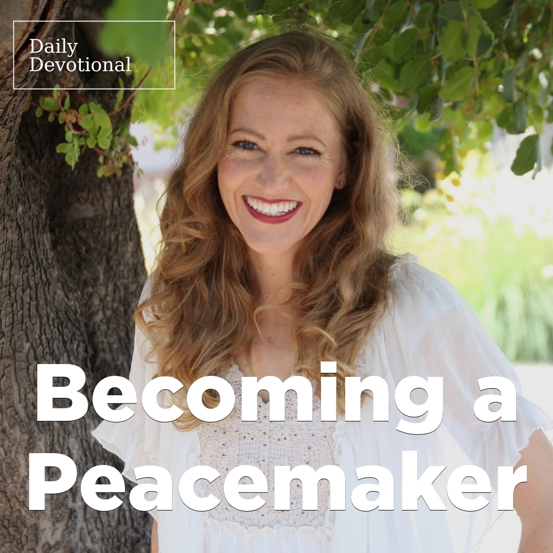 Read more about the article Becoming a Peacemaker